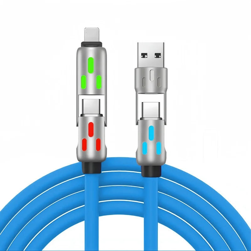 4 in 1 Multi 240W Fast charging cable