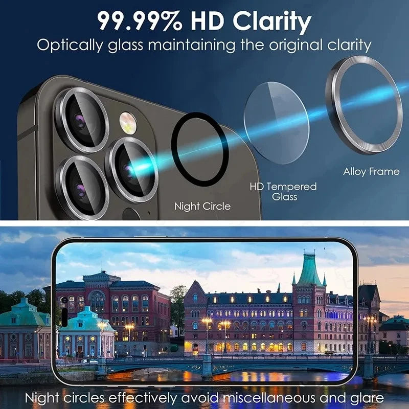 3-2PCS Camera Lens Protector For iPhone