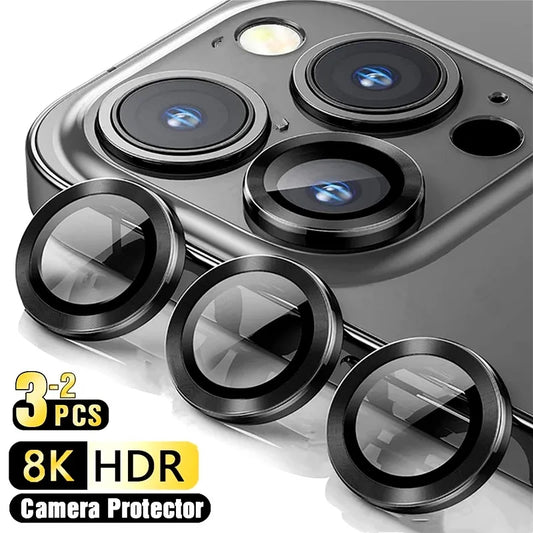 3-2PCS Camera Lens Protector For iPhone