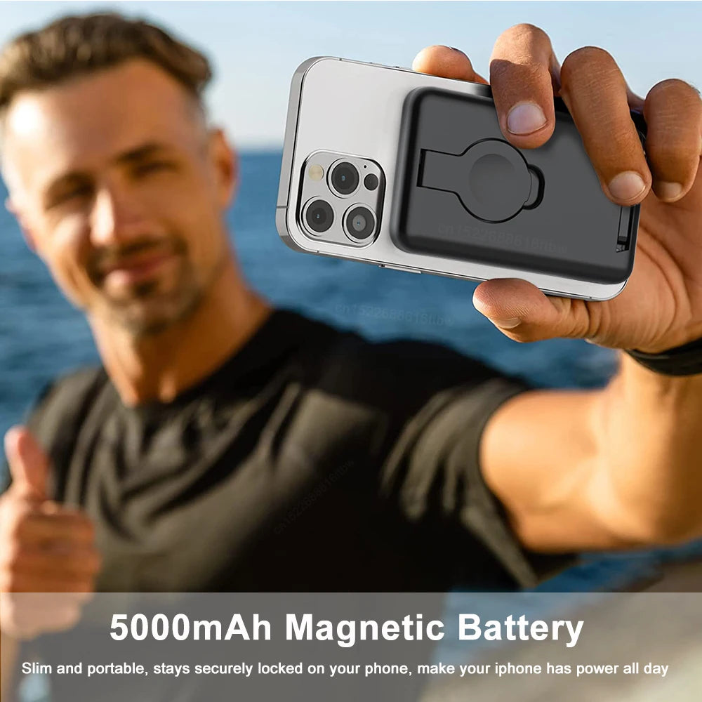 Magnetic Power Bank 3 in 1