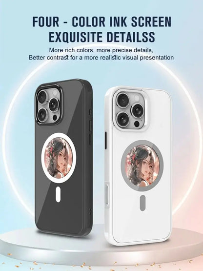 ATBLoot E-Ink iPhone Case – NFC, MagSafe & DIY Display (iPhone 13–16)