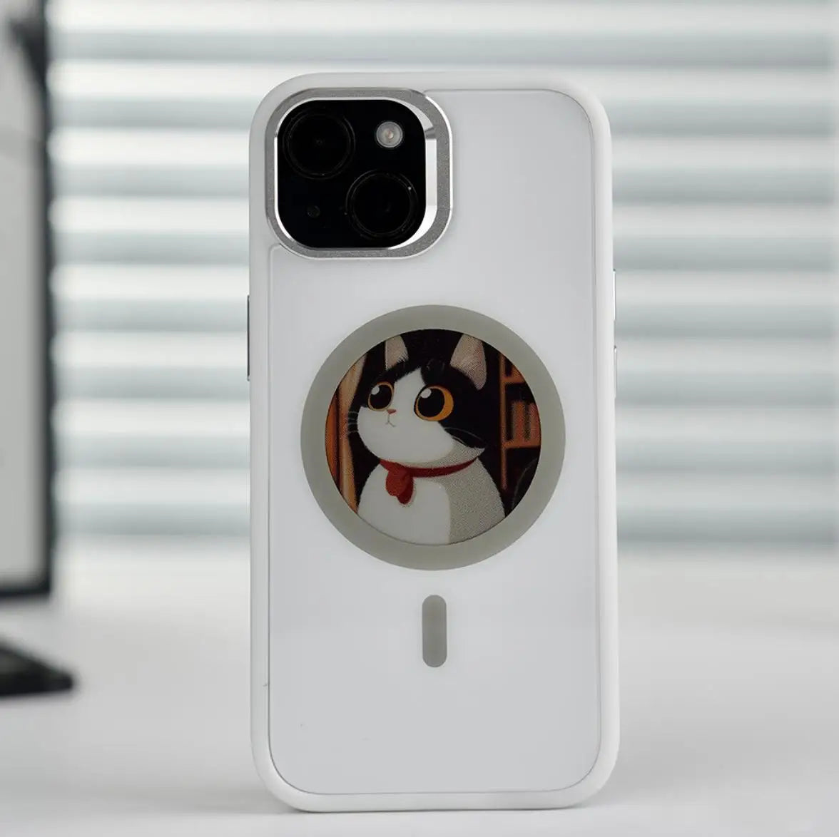 ATBLoot E-Ink iPhone Case – NFC, MagSafe & DIY Display (iPhone 13–16)