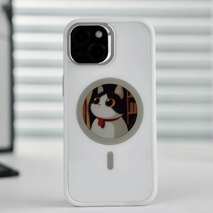 ATBLoot E-Ink iPhone Case – NFC, MagSafe & DIY Display (iPhone 13–16)