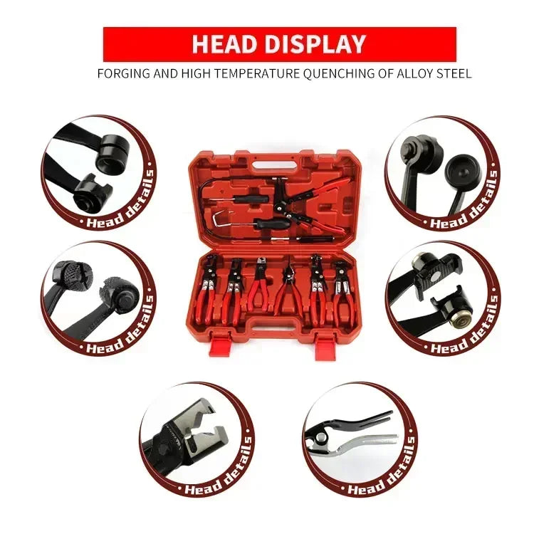 9pcs  Hose Clamp Pliers - Master Set