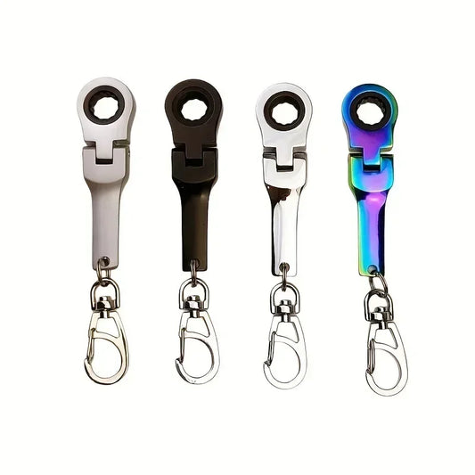 Mini Keychain - 10mm Ratchet Wrench