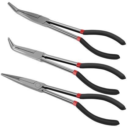 Long Handle - Hose Gripper , Spark Plug Removal , Hose Clamp Pliers Set