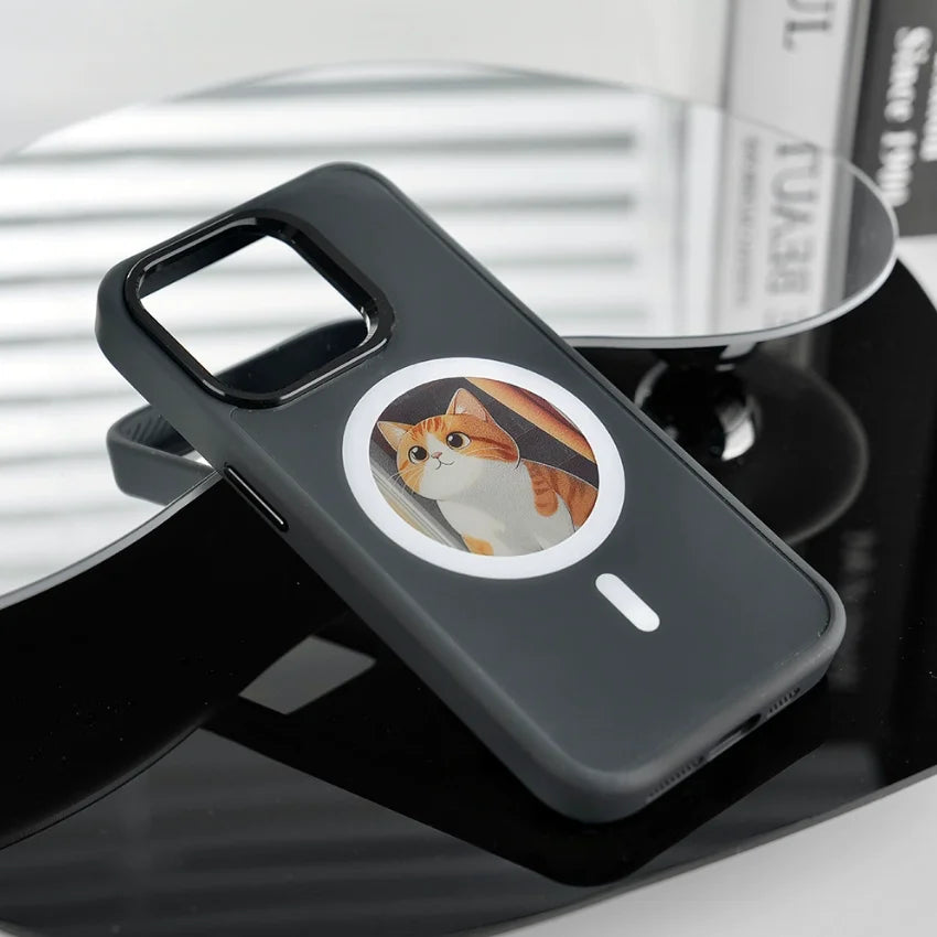 ATBLoot E-Ink iPhone Case – NFC, MagSafe & DIY Display (iPhone 13–16)