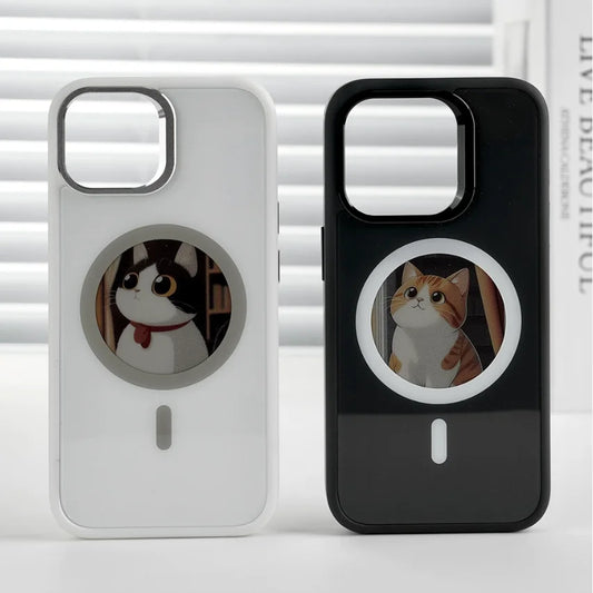 ATBLoot E-Ink iPhone Case – NFC, MagSafe & DIY Display (iPhone 13–16)