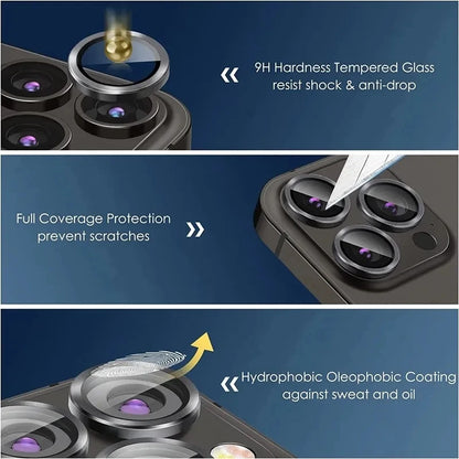 3-2PCS Camera Lens Protector For iPhone