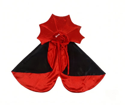 Petsona Cat Vampire Costume – Halloween Cloak & Hat Set